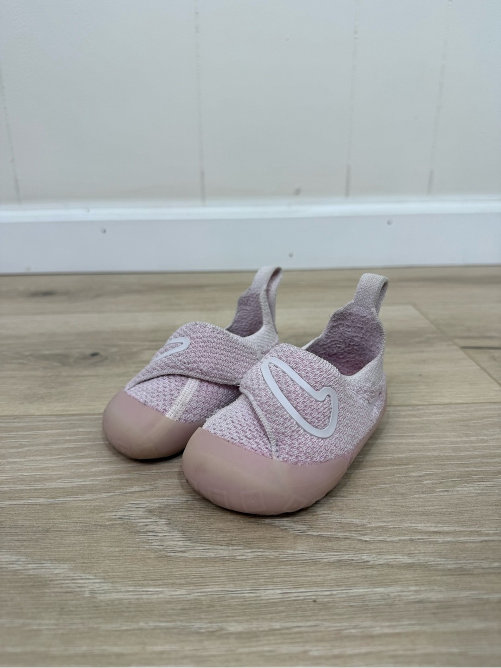 Nike Pearl Pink Swoosh 1 Baby Toddler Shoes